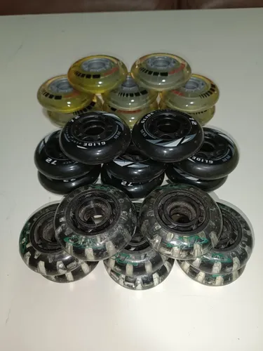Ruedas De Patines Rollers X 8.de 62-72-80mm.leer Descripción