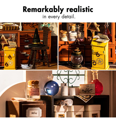 Casa Miniatura Para Muñecas En Miniatura Agencia Detectives