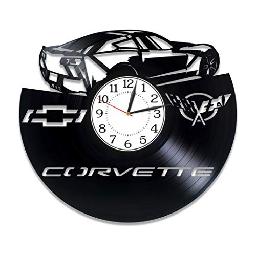 Regalo De Cumpleaños De Chevy Corvette, Reloj Artesana...