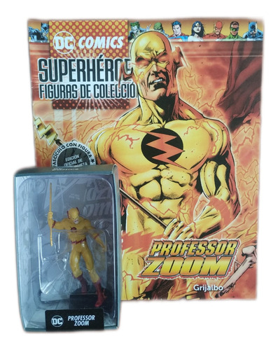 Revista Y Figura De Acción Dc Comics Professor Zoom