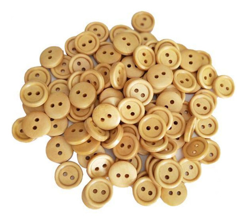 2x 100 Piezas Botón De Hermoso Botón Decorativo Accesorios