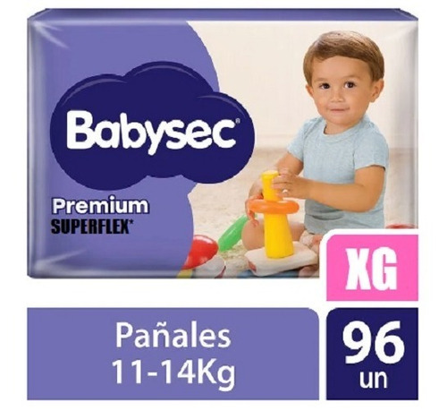 Babysec Premium Xg X 96 Género Sin género Tamaño Extra grande (XG)