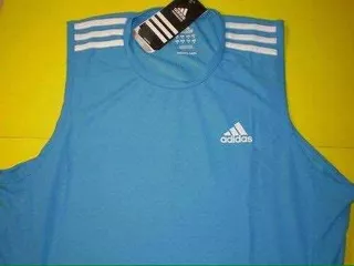 Musculosa adidas Performance , Talle : L Color Celeste, Orig