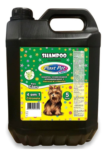 Shampoo, Acond., Desenredador Y Citronela 5 Litros