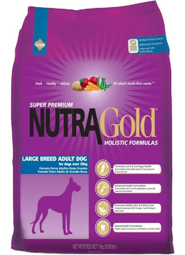 Nutra Gold Perro Razas Grandes 15kg