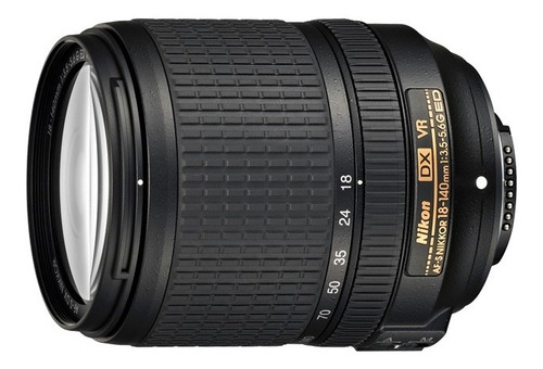 Lente Nikon 18-140mm F/3.5-5.6g Ed Vr Af-s Dx Nikkor