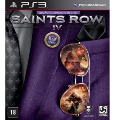 Jogo Saints Row Iv Edicao Commander In Chief Ps3 Semi-novo