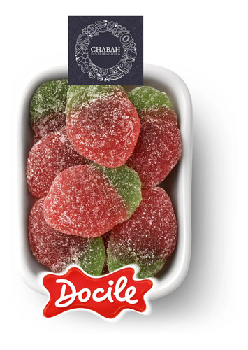 Gomitas Docile Frutillas Ácidas 1 Kilo