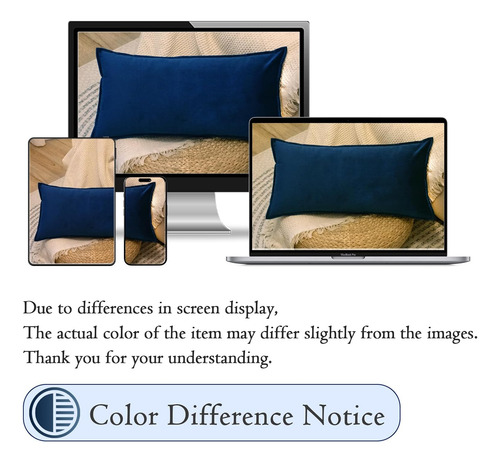 Lujosa Funda De Almohada De Terciopelo De 12 X 24 Pulgadas,