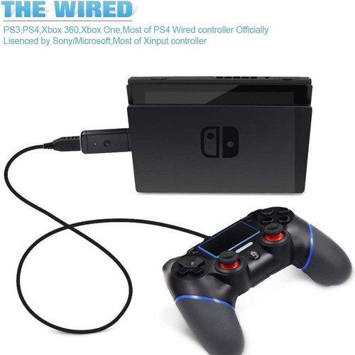 Adaptador De Mando Jzw-shop Inalambrico, Con Bluetooth