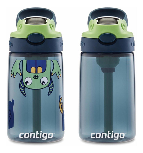 Contigo Botella De Agua Para Niños Con Pajita Autospout Redi