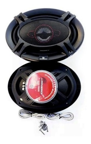 Imagen 3 de 9 de Juego De Parlantes Para Auto 6x9 Maverick 4 Vías 650w Audio