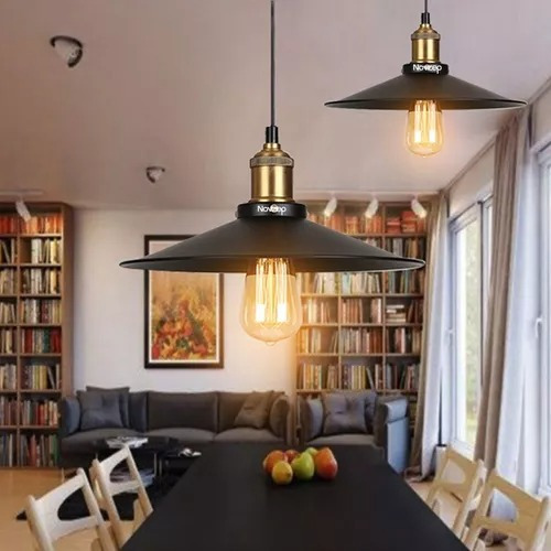 Lámparas De Techo Novzep Modernas Luz Industrial Colgant22cm