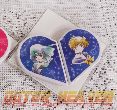 Imagen 3 de 8 de Sailor Moon Its' Demo Compact Mirror - Set De 2