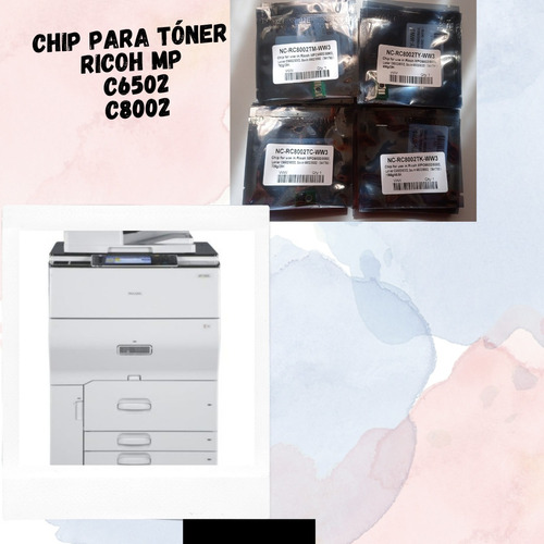 Chip Toner Ricoh Mp C6502 C8002