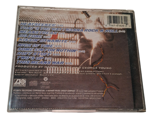 Ac / Dc Blow Up Your Video Cd Nacional Estándar