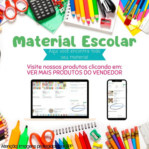 Livro De Colorir 55 Desenhos + 36 Canetinhas Pontas Dupla