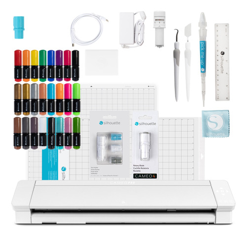 Combo Pro Silhouette Cameo 4 Sistema Completo