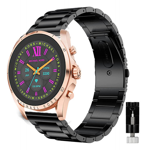 Compatible Con Michael Kors Gen 6 Band, Lamshaw Quick K3h1d