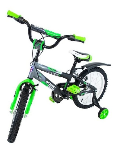 Bicicleta Para Niño Unibike Infierno Rodada 16 Premium