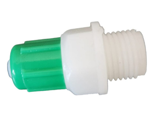 Imagen 1 de 2 de Conector Filtro Agua Rosca Macho 1/4 Enchufe Manguera 1/4
