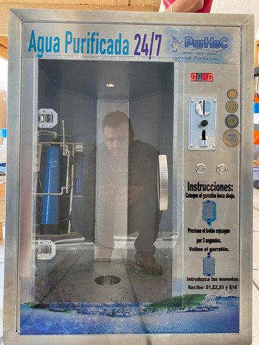 Purificadora De Agua Y Vending Sin Instalación