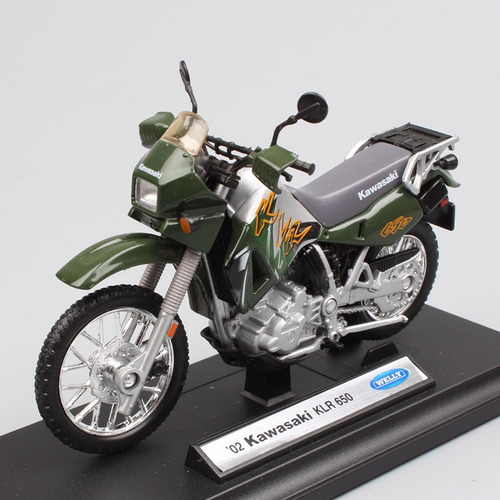 Kawasaki Klr650 1 Generacion Tengai Escala Toy Coleccion