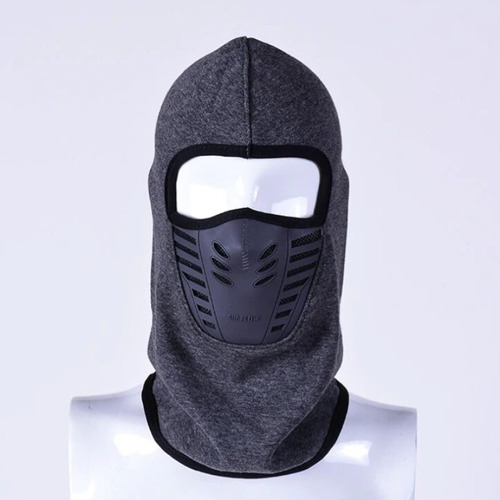 Balaclava Tático Militar Paintball Airsoft Respirador Cinza 