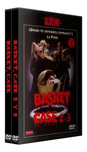 Basket Case 1 2 3 Saga Coleccion En Dvd