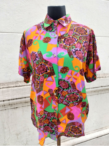 Camisa De Colores Vintage