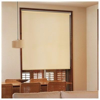 Cortina Roller Black Out 900x2500 Blanco Y/o Beige