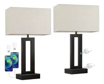 Comprar Lámparas De Mesa Táctiles Para Dormitorio Set De 2 - Moderna