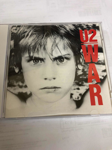 Cd U2 War Printed In U.s.a.