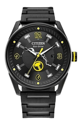 Reloj Citizen Thor Czbm698750w E-watch Color de la correa Negro Color del bisel Negro Color del fondo Negro