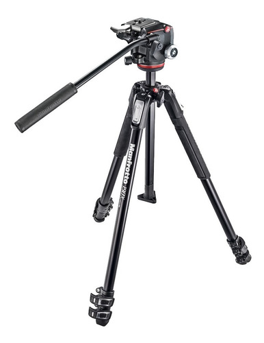 Kit Manfrotto Tripode 190x3 + Cabezal Mhxpro-2w 