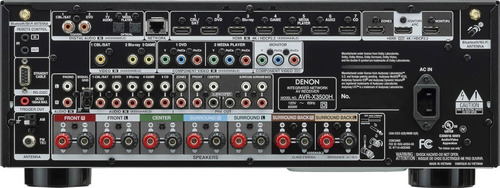 Receptor Denon Avr-x3500h Heos Bluetooth 7.2 4k Mas Modelos (Usado)