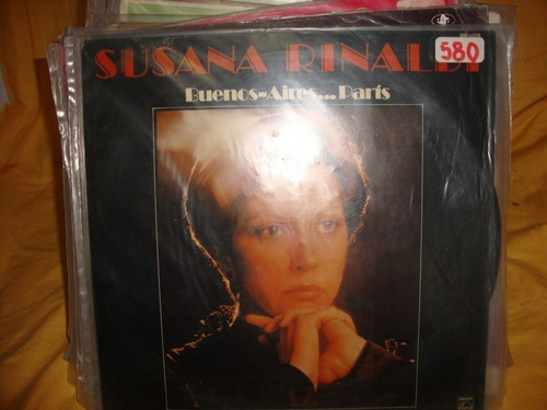 Vinilo Susana Rinaldi Buenos Aires Paris Xyj T2