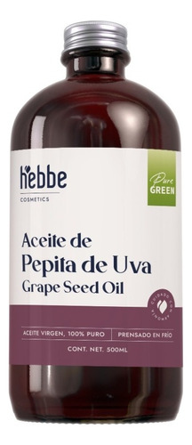 Aceite De Uva Pepita Virgen 500 Ml