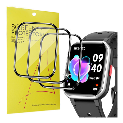 Protector Pantalla Para Mgaolo Smart Watch 3 Unidad Lamshaw