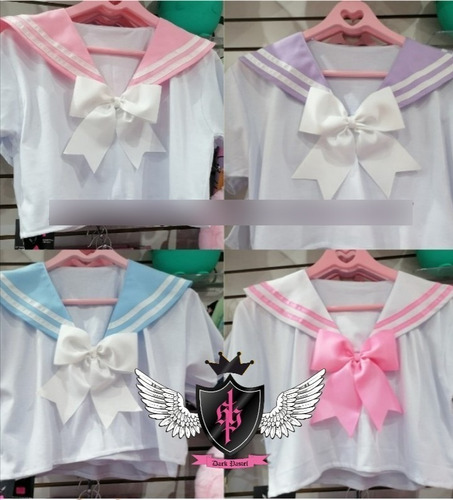 Top Seifuku Marinero Aesthetic Sailor Moon Sakura Nezuko