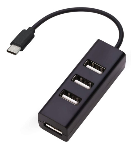 Hub Usb-c A 4 Puertos Usb 2.0 Ayecehi Para Mac Galaxy Y Mas