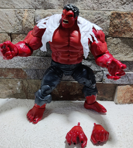 Hulk Rojo Marvel Legends Figura Loose 