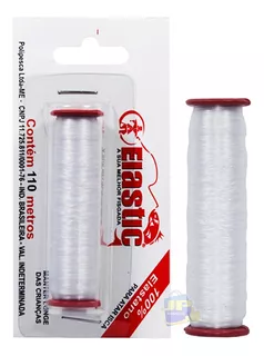 Linha de pesca Elastic 1UN Linha Elástica para Amarrar Fixar Atar Isca de Pesca Elastic 100% Elastano Transparente 110m