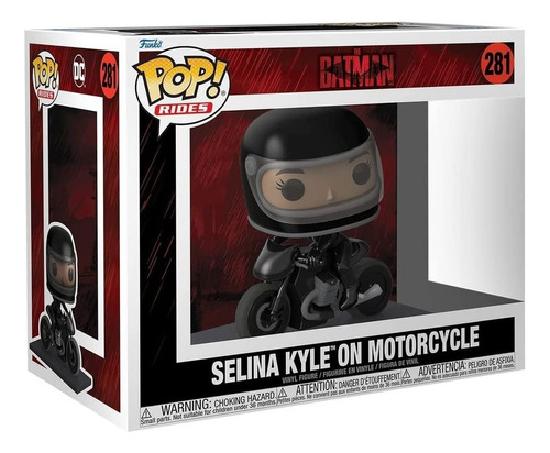 Funko Pop Ride Selina On Motorcycle The Batman 281