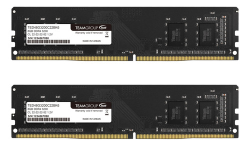 Kit Teamgroup Elite Gb Gb) Bufer No Ecc Udimm Pin Pc Modulo