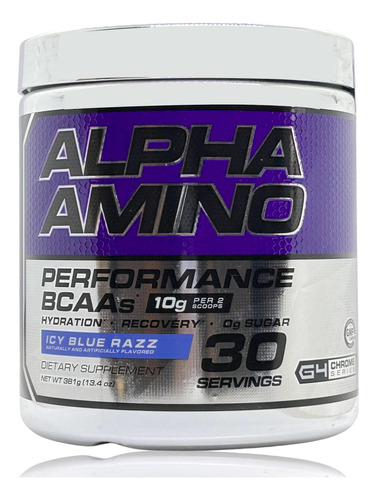 Alphaamino Bcaa's 30 Servicios Mora Azul Cellucor.