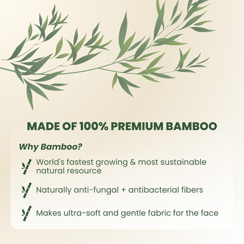 Toalhas De Limpeza Clean Skin Club Bamboo Viscose Xl, Wor...