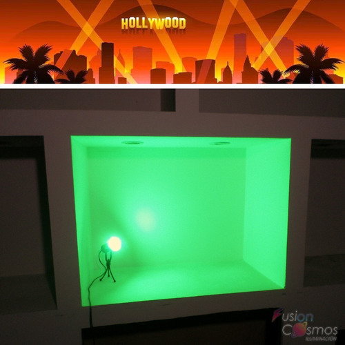 Imagen 7 de 10 de Tripode Bar Luz Led Efecto Dj Flash Control Remoto Rgb 3w Fx