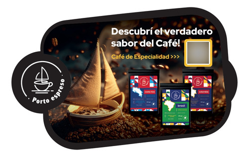 Café De Especialidad En Grano Brasil Porto Espreso 1kg