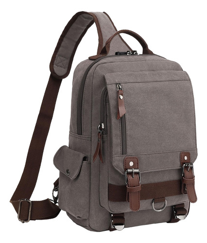 Basicpower Messenger Bag Canvas Sling Crossbody Backpack La.